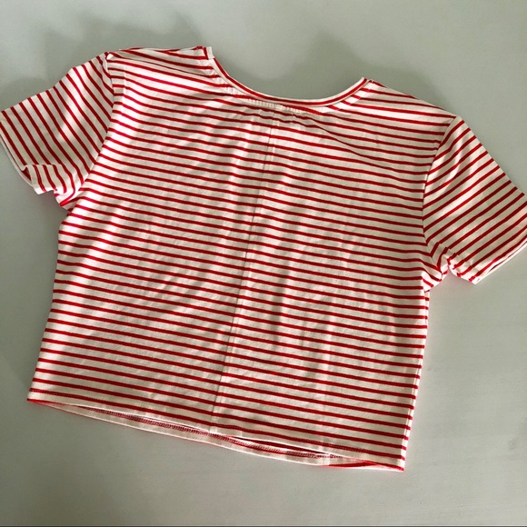 Zara striped cropped tee - Picture 5 of 7